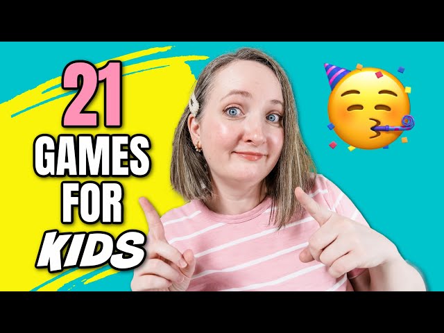 21 EASY Games for Kids ( NO SUPPLIES REQUIRED )
