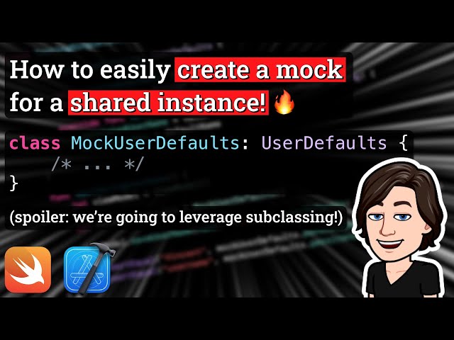 How to easily mock a shared instance in Swift 🔥