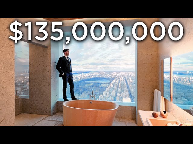 INSIDE a $135,000,000 NYC Penthouse Apartment | NYC APARTMENT TOUR