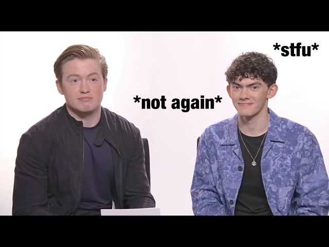 Kit Connor & Joe Locke bullying each other for 5 minutes straight