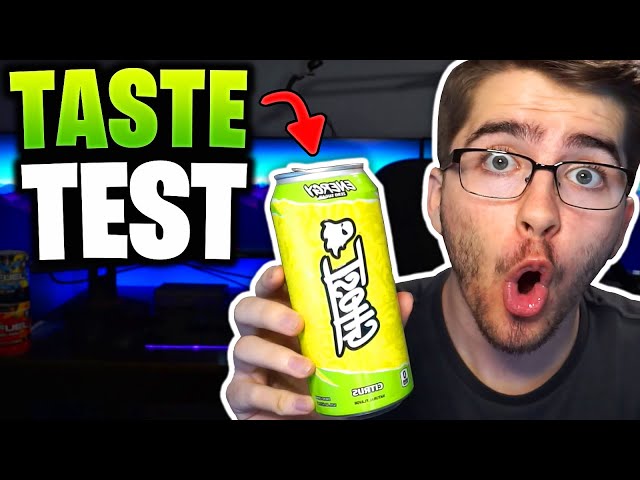 Ghost Energy Drink REVIEW! (Citrus Flavor)