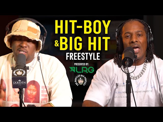 Hit-Boy & Big Hit Freestyle!! - The Bootleg Kev Podcast
