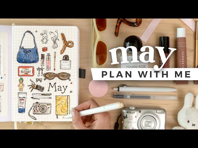 PLAN WITH ME | May 2024 Bullet Journal Setup