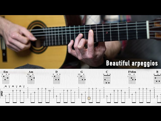 Beautiful Arpeggios for Fingerstyle Guitar