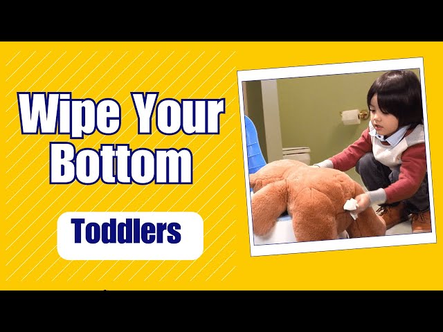 Potty Training Toddlers Song:  How to Wipe Your Bottom  Harmony Square Kids
