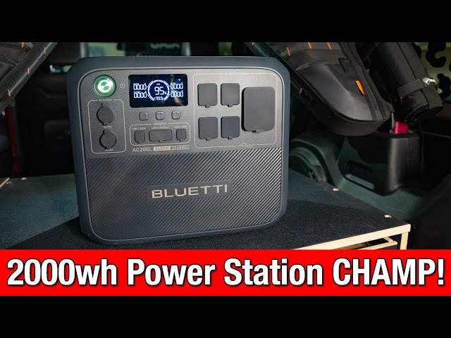 NEW Bluetti AC200L - 2000wh Power Station CHAMP!!