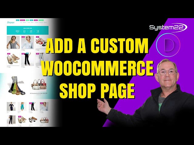 Create A Custom Woocommerce Shop Page With The Divi Theme