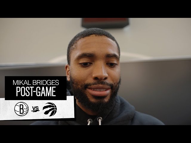 Mikal Bridges | Post-Game Press Conference | Toronto Raptors  | 4.10.2024
