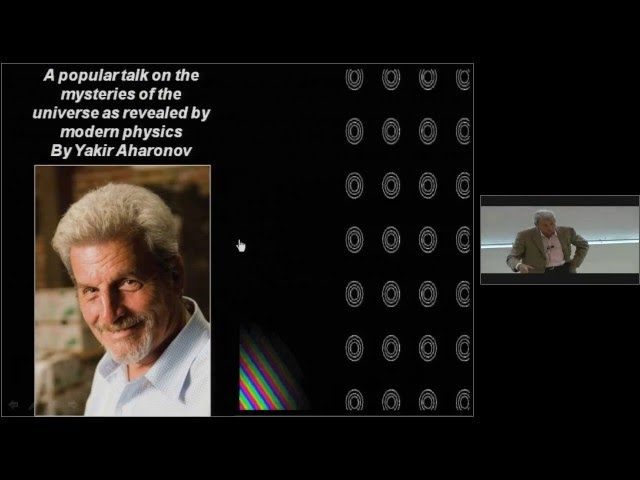 Yakir Aharonov - Special relativity explained