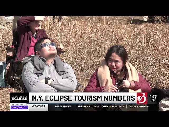North Country tourism officials release numbers on eclipse visitor spending