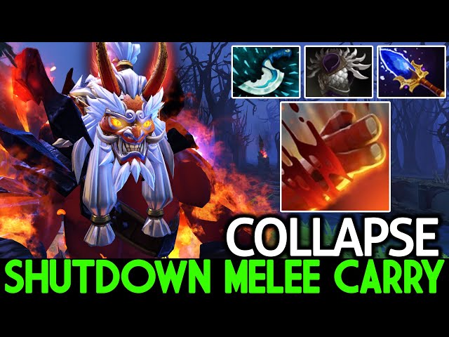 COLLAPSE [Axe] Shutdown Melee Carry with Balde Mail EZ Chop Chop Dota 2
