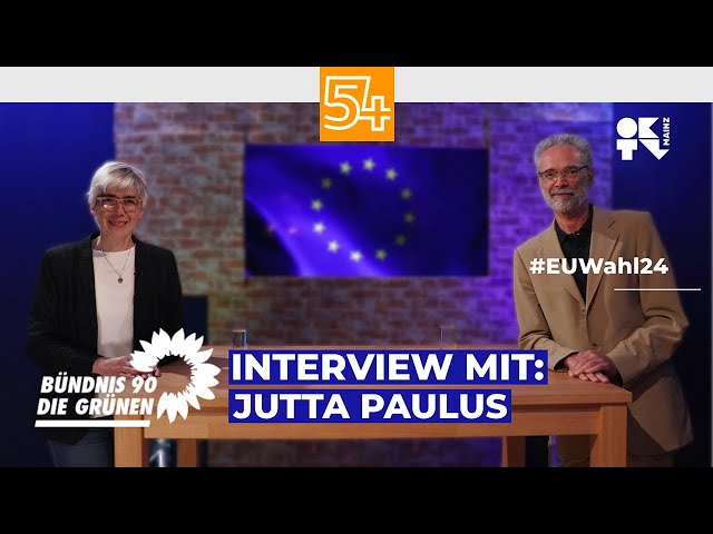 Europawahl 2024 | Die Kandidat*innen für RLP | Jutta Paulus (B90/Grüne)