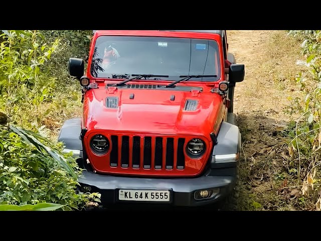 Born in America Made in India - Jeep Wrangler Hill Off-road in Kerala