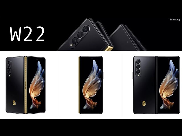 NEW Samsung Galaxy W22 Unveiled! Galaxy Z Fold 3 Variant