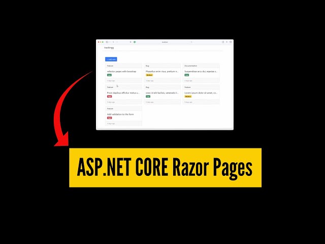 Building a web application with ASP.NET Core Razor Pages: A step-by-step tutorial