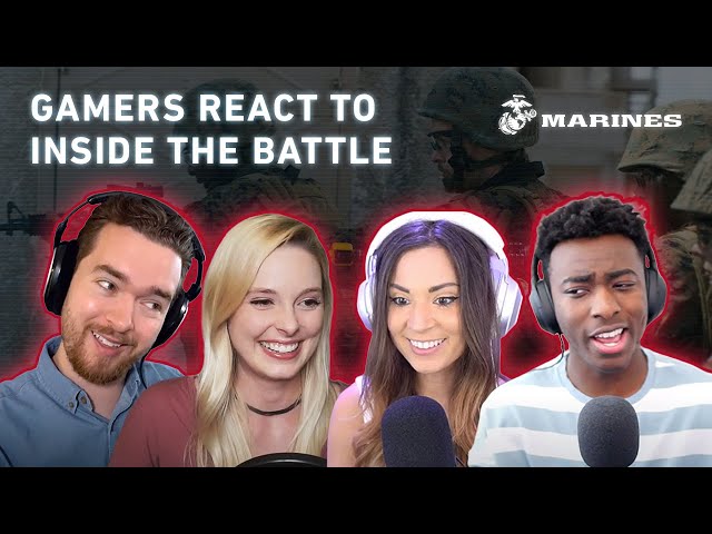 Gamers React to Marines Challenge - Inside the Battle