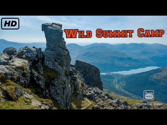 Epic Overnight Camping Adventure on Scotland's Iconic Cobbler Mountain