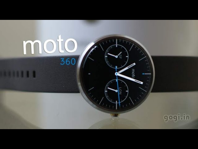 Motorola Moto 360 review - smartest smart watch!