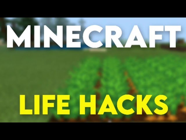 Minecraft Life Hacks That You Didn't Know 1.17 | Tiktok Hacks Pe | #shorts