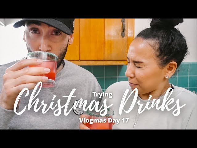 3 Easy & Simple Christmas Cocktails| Vlogmas 2020 Day 17