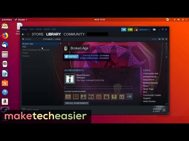 Play Windows Games on Linux with Steam Play