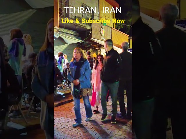 IRAN In Night 12AM #shorts
