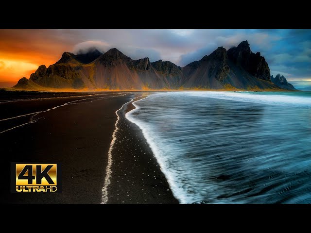 ICELAND SOUNDS for 1 Hour | Relaxation, Meditation, Sleep 4K