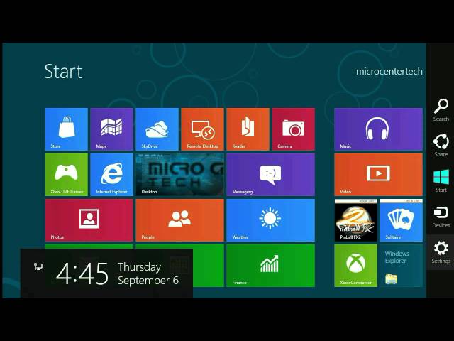 How to personalize Windows 8