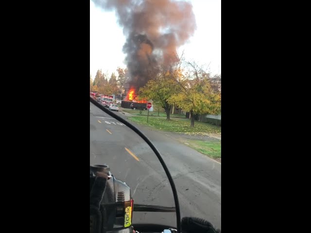 Raw: House Fire In Fair Oaks