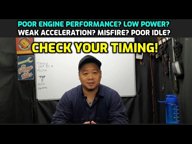 TIMING IS OFF BY A TOOTH OR TWO? THIS IS WHY YOU HAVE LOW POWER AND WEAK ACCELERATION