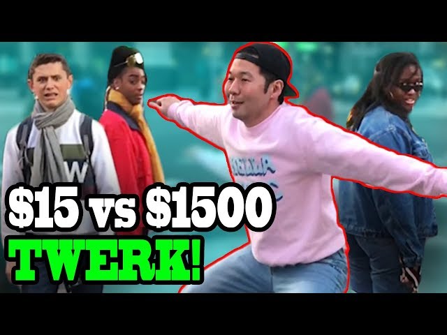 TWERKING in $30 Jeans vs $1500 Jeans!! - DANCING IN PUBLIC!!