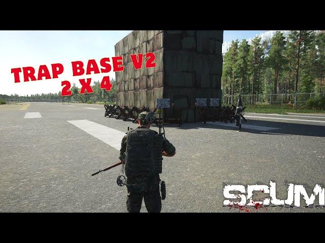 SCUM 0.95 | Base designer #05 (Trap base V2 )