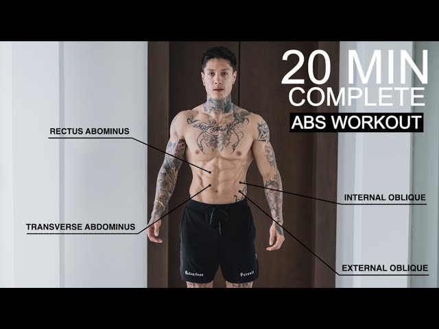 COMPLETE 20 MIN ABS WORKOUT (From Home)