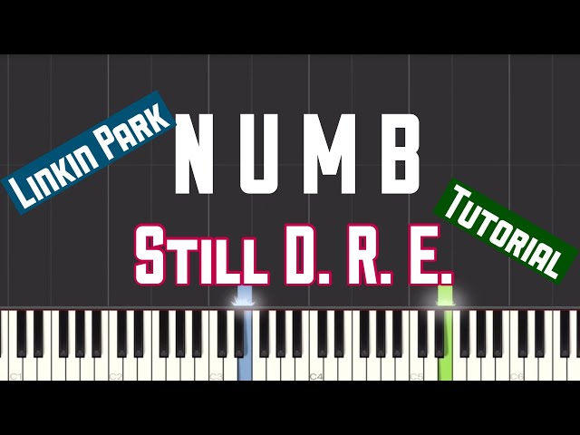 Numb/Still D.R.E. - Linkin Park Piano Tutorial