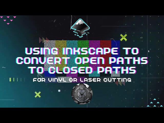 Converting Open Paths to Closed Paths - Inkscape Tutorial
