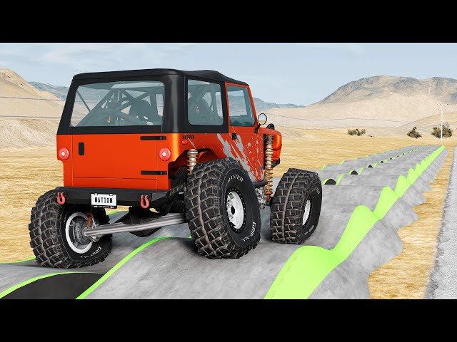 Cars vs Suspension Test – BeamNG.Drive