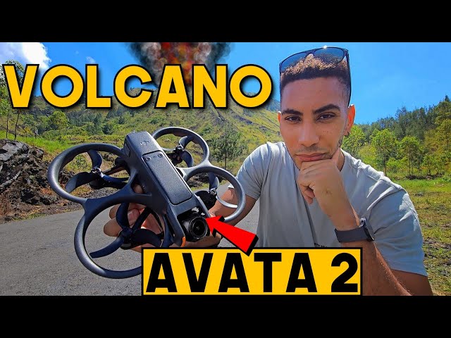 Flying AVATA 2 to The Top of A VOLCANO - 10k Special Film