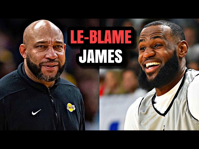 Le-Blame James HAS MORE EXCUSES