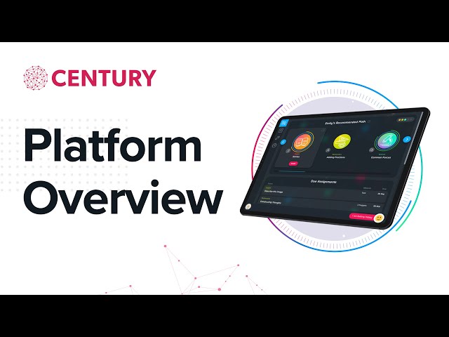 CENTURY Overview – The intelligent intervention platform combining learning & neuroscience with AI.