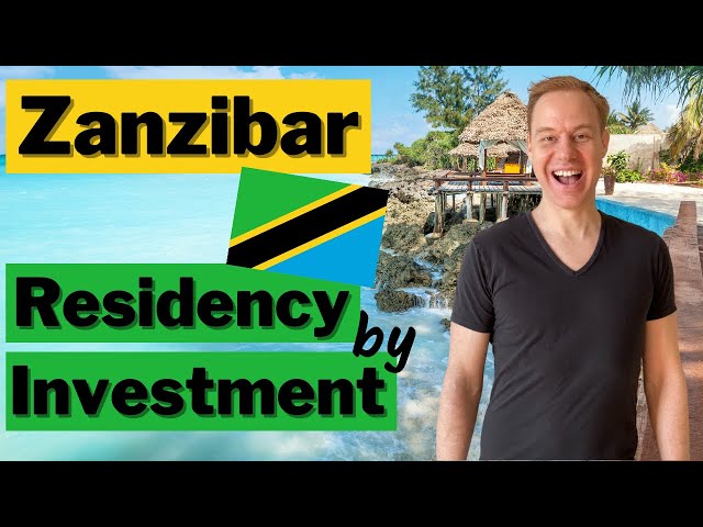 NEW Real Estate Residency by Investment & Tax Program - Zanzibar