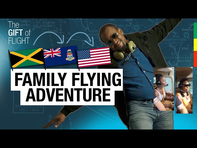 Jamaican Family Flying Adventures  | ✈️ 😁 | The Gift of Flight