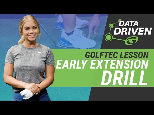 GOLFTEC Lesson | Early Extension Drill