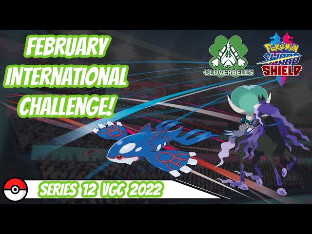 Series 12 Kyogre - Calyrex Shadow Team | VGC 2022 | International Challenge | Pokemon Sword & Shield