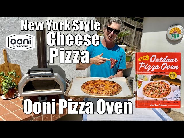 NY Pizza Recipe in an Ooni Pizza Oven