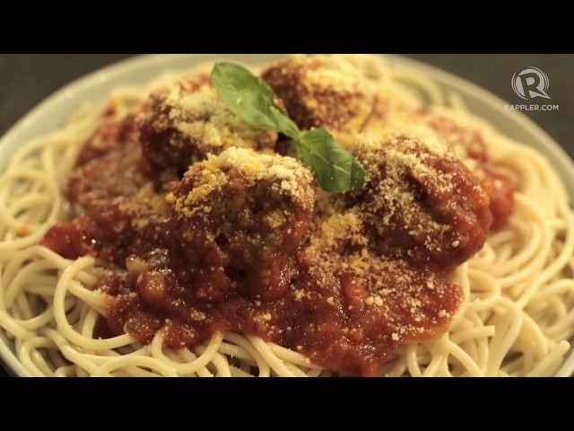 Rappler Recipes: Freezer-friendly spaghetti and meatballs