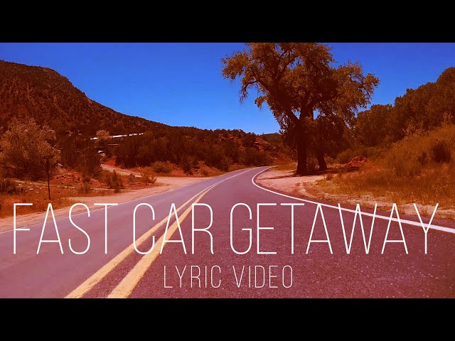 The Mascot Theory - Fast Car Getaway - LYRIC VIDEO