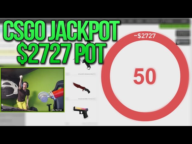 CSGO Jackpot $2727 Winning Pot
