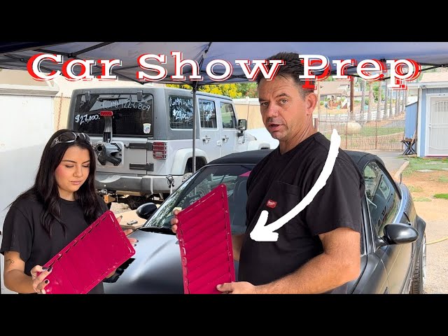We're Going To A Big Car Show And We Need To Get Ready!