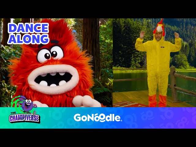 Chicken Dance Song | Thanksgiving Songs for Kids | Dance Along | GoNoodle