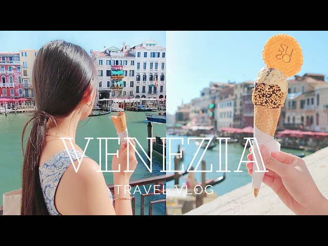 (travel vlog) 🇮🇹 Venice & Lido weekend in Italy | Alilaguna, Vaporetto, Gondole